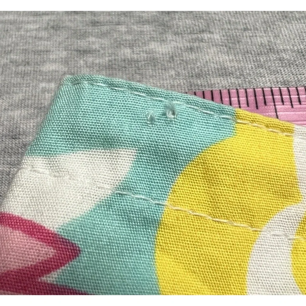 Lilly Pulitzer Wrap Skirt‎ Womens 4 Pink Reversible Patchwork Lemon Lime Vintage